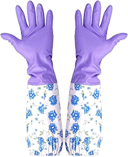 Long Silicon hand gloves ( 1 - Pair )
