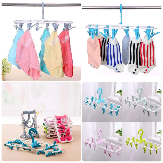 Plastic Clothes Rack .